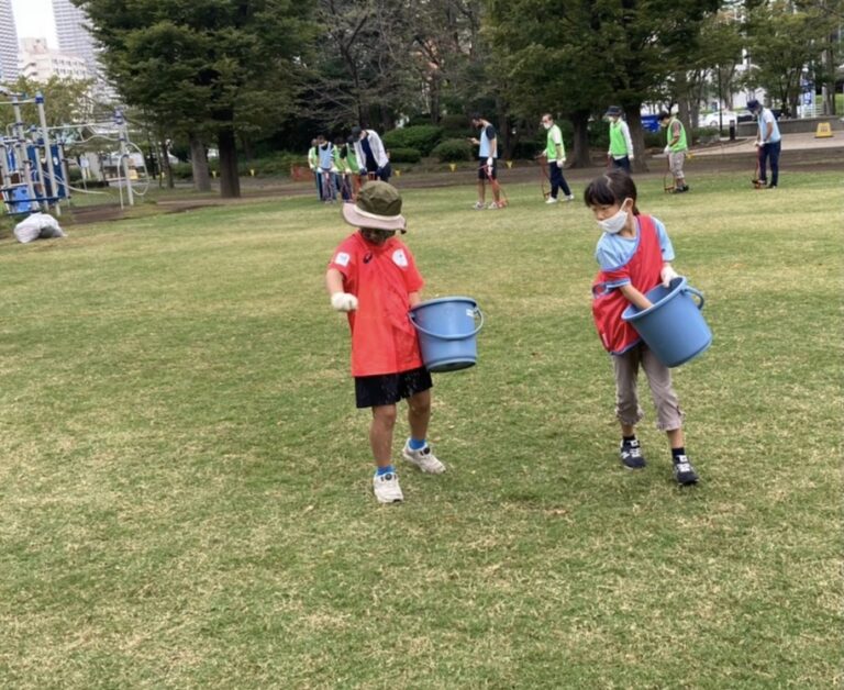 動画あり 黎明橋公園 初 冬芝種まき 21 10 10 育てる芝生 イクシバ プロジェクト